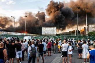 Fogo no bairro de Bovisa assustou moradores