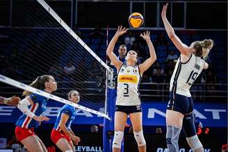 Azzurra superou a Bélgica por 3 sets a 0, com parciais de 25/20, 25/16 e 25/19