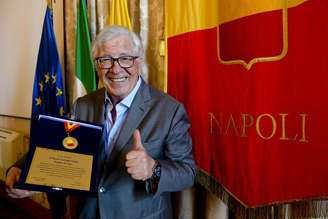 Peppino Di Capri foi homenageado em Nápoles
