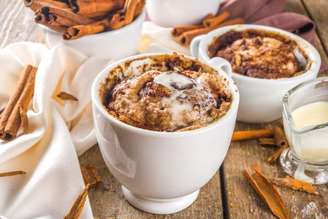 bolo de iogurte de caneca.