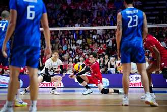 Itália e Japão se enfrentaram na 3ª semana da VNL Masculina