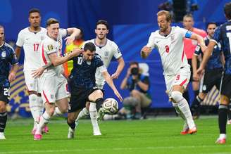 Messi contra a Inglaterra