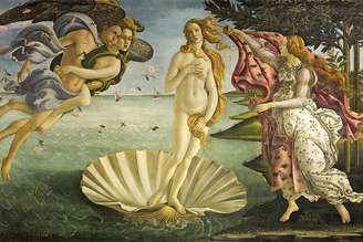 'O Nascimento de Vênus', obra-prima de Botticelli