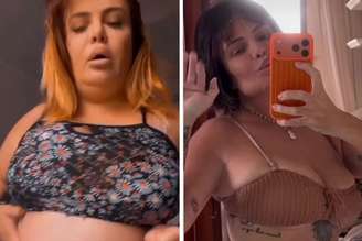 Valentina Francavilla posta antes e depois