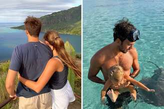 Gisele abre álbum de férias com marido e a família; veja