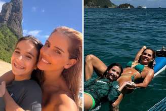 Deborah Secco abre álbum de fotos de viagem com a filha