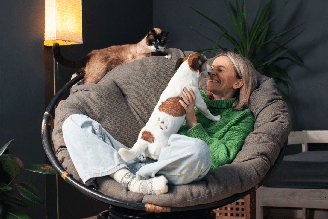 A convivência diária com cães e gatos pode transformar a vida dos tutores