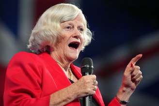 Ann Widdecombe foi uma figura forte dentro do partido conservador Reform UK de Nigel Farage