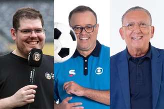 Cazé TV, Globo e SBT fizeram a transmissão da Copa do Mundo para o Brasil.