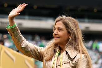Leila Pereira, presidente do Palmeiras 