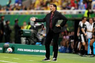 Nestor Lorenzo, durante jogo da Colômbia contra a República Democrática do Congo na Copa do Mundo –