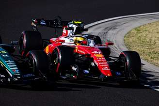 Hamilton coloca Ferrari na frente e lidera TL2 do GP da Hungria