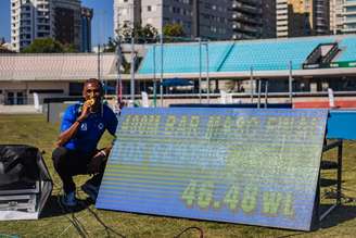 Ouro, recorde do campeonato, 4º melhor de todos os tempos (Foto: Gustavo Alves/CBAt)
