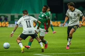 Palmeiras perdeu para o Galo neste domingo, 25