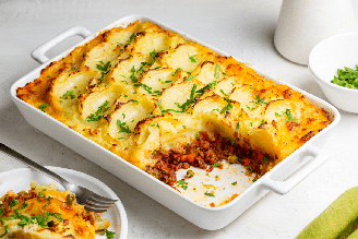 Escondidinho com proteína de soja