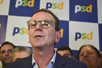 O ex-prefeito do Rio, Eduardo Paes (PSD), oficializou sua candidatura ao governo do Rio de Janeiro durante convenção do PSD na capital fluminense, no dia 20 de julho