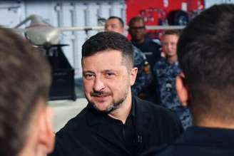Zelensky foi recebido por Trump na Casa Branca
