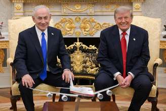 Trump recebeu Netanyahu em Washington
