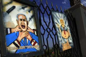 Netanyahu e Trump são alvos de críticas