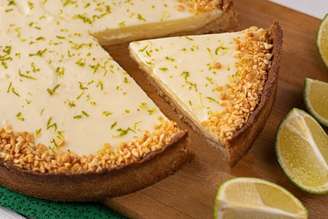 Torta de limão sem forno.