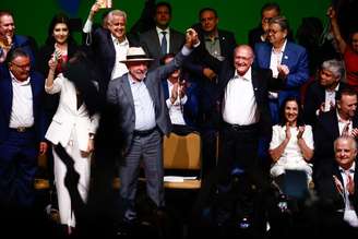 O presidente Luiz Inácio Lula da Silva e o vice-presidente Geraldo Alckmin participam da Convenção Nacional do Partido Socialista Brasileiro (PSB)