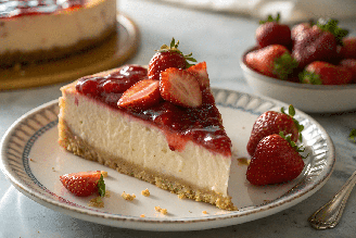 Cheesecake de morango