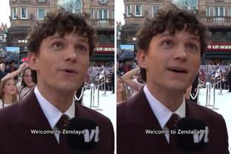 Reação de Tom Holland com chegada de Zendaya viraliza