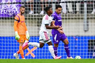 Endrick, do Real Madrid, após marcar em amistoso contra Fiorentina 
