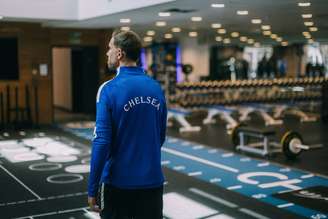 Jordan Henderson em sua chegada ao Chelsea 
