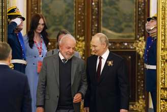 Putin recebeu Lula em Moscou em maio de 2025