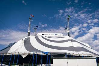 Cirque du Soleil ergueu sua Grande Tenda no Parque Villa-Lobos