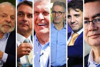 Lula, Flávio, Caiado, Zema, Renan e Cury foram convidados a participar de debate