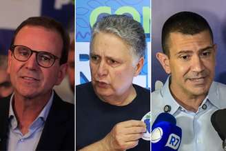 Eduardo Paes, Anthony Garotinho e Douglas Ruas são os principais candidatos a governador do Rio de Janeiro