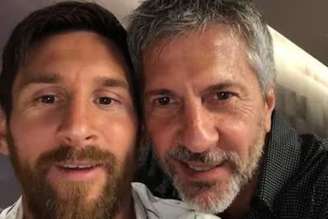 Lionel Messi e seu pai, Jorge