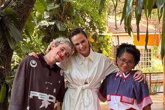 Juliano Floss, Ana Paula Renault e Milena Moreira
