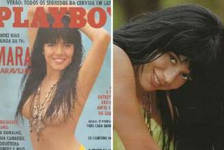Fotos do ensaio feito por Mara Maravilha para a Playboy
