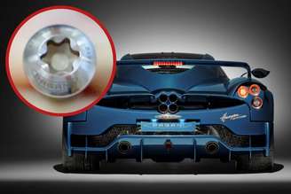 O aspecto mais surpreendente de um Pagani de três milhões de dólares não é o seu motor: só os seus 2.000 parafusos custam mais do que um Porsche novo
