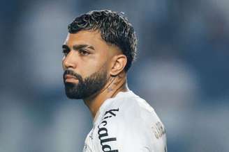 Gabigol em jogo do Santos