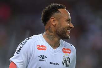 Neymar, jogador do Santos 