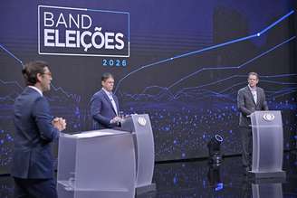 Debate entre Tarcísio de Freitas e Fernando Haddad aconteceu na noite deste domingo, 9