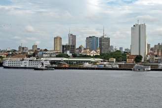 Vista de Manaus, capital do Amazonas