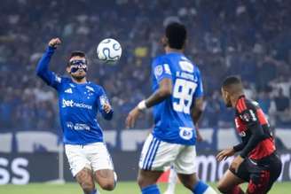 Matheus Henrique durante Cruzeiro x Flamengo no Mineirão