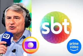 Globo e mais emissoras da TV aberta sentem impacto do streaming. (Imagem: Divulgação - Record - Globo - SBT - Prime Video / Montagem - RD1)