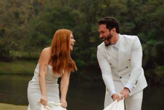 Viih Tube e Eliezer em ensaio pré-wedding