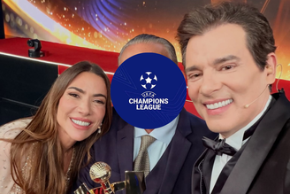Record está de olho em atração importante do SBT. (Imagem: Reprodução - UEFA / Montagem - RD1)