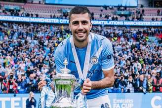 O jogador Rodri