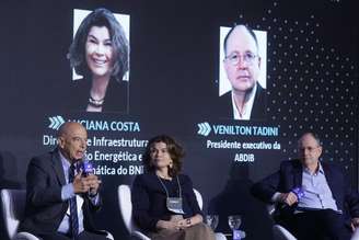 Na foto, Gesner Oliveira, Luciana Costa, Venilton Tadini.