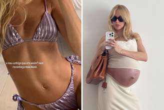 Isabella Scherer resgata foto de como costumava ser seu umbigo