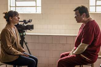 Cena de 'Tiros no Escuro', filme nacional do Prime Video que relembrará caso de atirador que abriu fogo em sessão de cinema em SP
