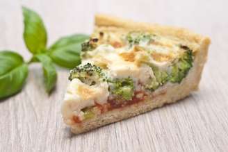 Quiche de legumes.